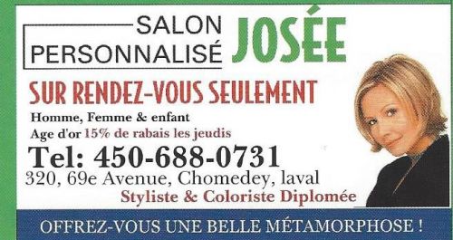 Salon Personnalisé Josée à Laval